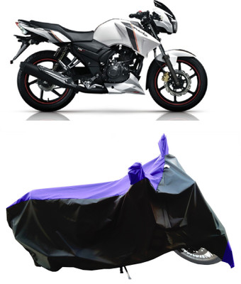 Wegather Two Wheeler Cover for TVS(Apache 150, Blue)