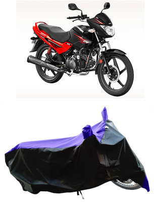 Wegather Two Wheeler Cover for Hero(Glamour Programmed FI BS6, Blue)