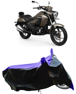 Wegather Two Wheeler Cover for Suzuki(Intruder 250, Blue)