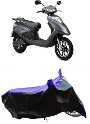 Wegather Two Wheeler Cover for Ampere(V 48 BS6, Blue)