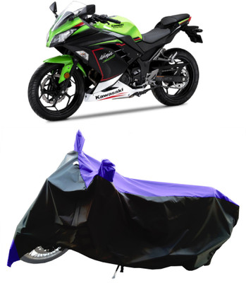 Wegather Two Wheeler Cover for Kawasaki(Ninja 300, Blue)