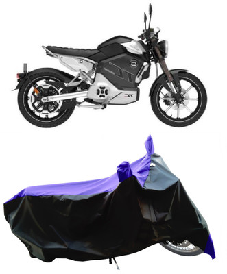 Wegather Two Wheeler Cover for Revolt(RV Cafe Racer BS6, Blue)