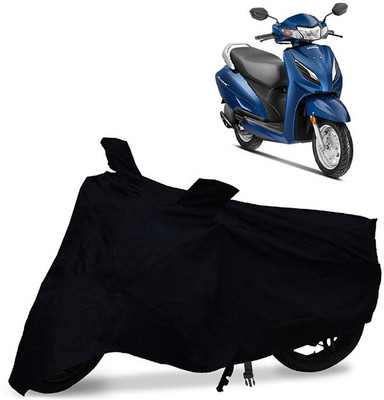 AG MOTO Two Wheeler Cover for Honda(Activa 6G, Black)