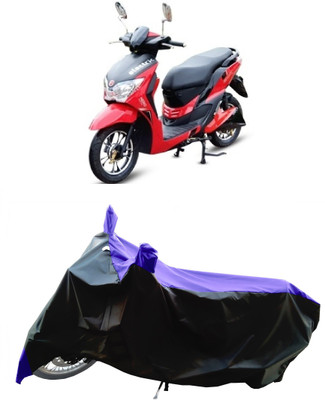 Wegather Two Wheeler Cover for Hero Electric(Electric Dash BS6, Blue)
