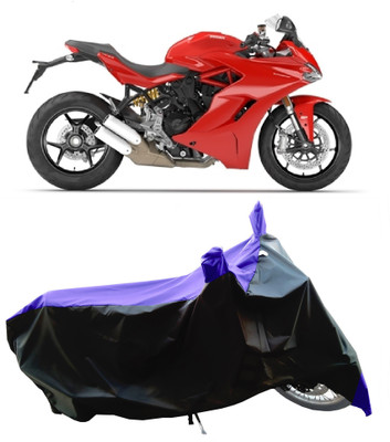 Wegather Two Wheeler Cover for Ducati(SuperSport, Blue)