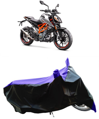 Wegather Two Wheeler Cover for KTM(125 Duke, Blue)
