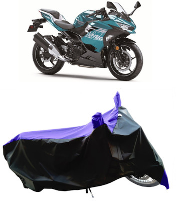 Wegather Two Wheeler Cover for Kawasaki(Ninja 400 BS6, Blue)