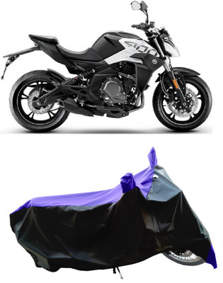 Wegather Two Wheeler Cover for CFMoto(400NK BS6, Blue)