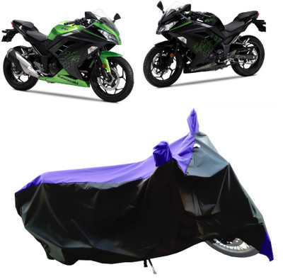 Wegather Two Wheeler Cover for Kawasaki(Ninja 300 BS6, Blue)