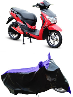 Wegather Two Wheeler Cover for Hero Electric(Electric Dash, Blue)