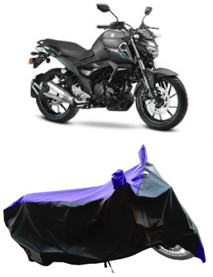 Wegather Two Wheeler Cover for Yamaha(FZ S V3.0 FI, Blue)