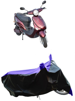 Wegather Two Wheeler Cover for Avon(E Star BS6, Blue)