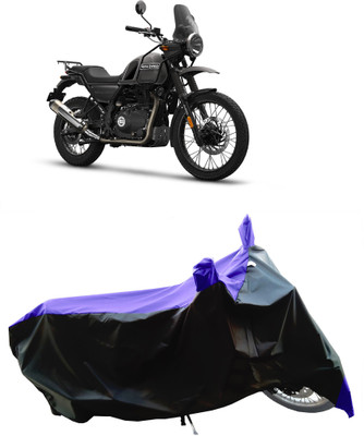 Wegather Two Wheeler Cover for Royal Enfield(500, Blue)