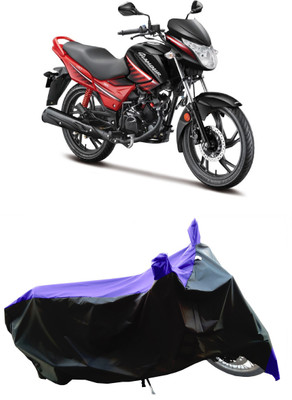 Wegather Two Wheeler Cover for Hero(Glamour Programmed FI, Blue)