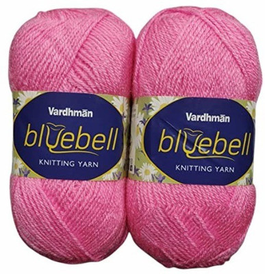 JEFFY Vardhman Bluebell Hand Knitting Wool & Art Craft Yarn, Shade -75, 600gm