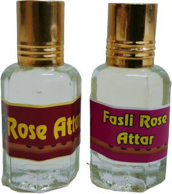 kah attar ROSE & FASLI ROSE Attar 12ml EACH Floral Attar(Natural)