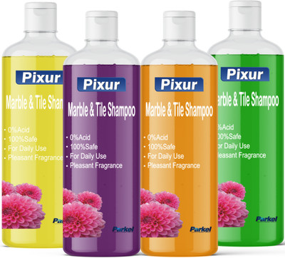 PIXUR MARBLE & TILE SHAMPOO PACK OF 4*1L REGULAR(4 x 1 L)