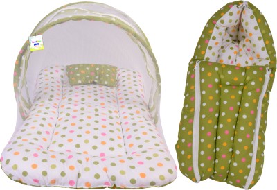 Toddylon New Born Baby Care Essential Gift Set Combo Standard Crib(Fabric, Green)