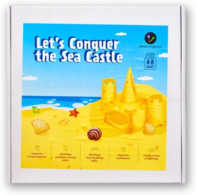 ilearnngrow Lets Conquer the Sand Castle Board Game Accessories Board Game