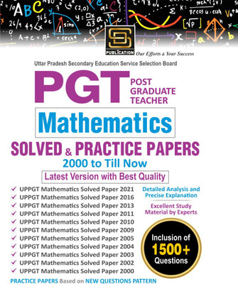 UP PGT Mathematics Solved Papers & Practice Sets - SD Publication(Paperback, SD Publication)
