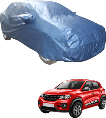 SS Zeeber Car Cover For Renault Kwid (With Mirror Pockets)(Blue)