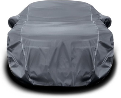R Rayvin Star Car Cover For Mahindra e-Verito (With Mirror Pockets)(Grey)