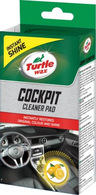 Turtle Wax Cockpit Cleaner Pad Instant Shine 51680 Vehicle Interior Cleaner(30 g)