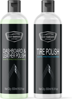 CAR GARAGE Paste Car Polish for Dashboard(1000 ml, Pack of 2)