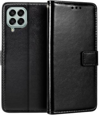 Chaseit Flip Cover for Samsung Galaxy M33 5G(Black, Shock Proof, Pack of: 1)