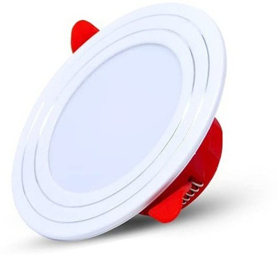 Nightstar 9 Watt Cool White Round LED Ceiling / Conceal / Down Light 1 Pcs Recessed Ceiling Light Ceiling Lamp(White)