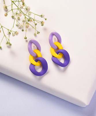 SOHI Trendy Designer Drop Earring Alloy Drops & Danglers