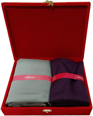 Arvind Cotton Blend Solid Shirt & Trouser Fabric