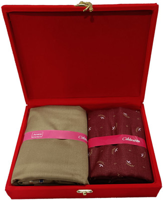 Arvind Cotton Blend Printed Shirt & Trouser Fabric