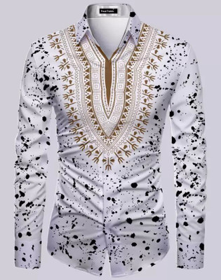 GAUMUKHI CREATION Polycotton Printed Shirt Fabric