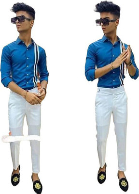 RGDP CREATION Polycotton Striped Shirt & Trouser Fabric