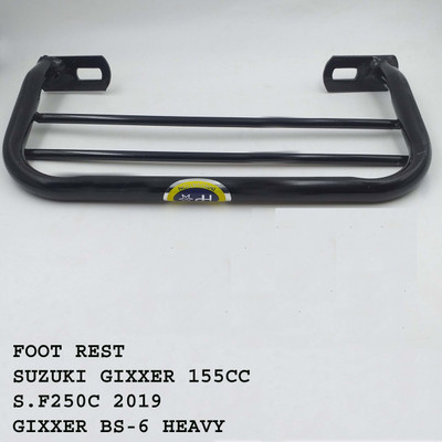 AXWee Black 1 Pc of Lady Step Footrest for Compatible Gixxer Old /CBZ /Xtreme Foot Rest(Black)