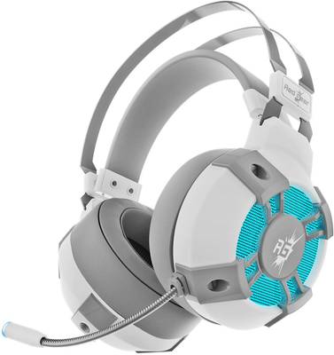 Redgear Cosmo 7.1 RGB Wired Gaming Headset  (White, On the Ear)