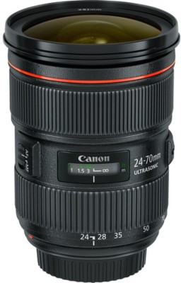 Canon EF 24 - 70 mm f/2.8L II USM Standard Zoom  Lens(Black, 24 - 70 mm)