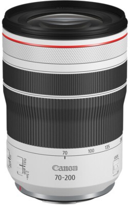 Canon RF 70 - 200 mm F4L IS USM Telephoto Zoom  Lens(White, Black, 70 - 200 mm)
