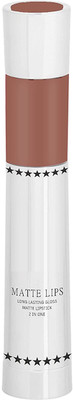 THTC Matte Lips 2 IN 1 Long Lasting Gloss Matte Lipstick(BROWN, 8 g)