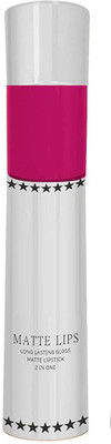 REIMICHI Lip Matte 2 IN 1 Long Lasting Matte & Gloss Lipstick(MARRY, 8 ml)