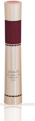 Latixmat 2 in one gloss Matte liquid Lipstick(maroon, 8 g)