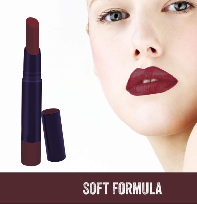 tanvi27 Transfer-Proof jet maroon matte finish crayon water proof lipstick(jet maroon, 3.8 g)