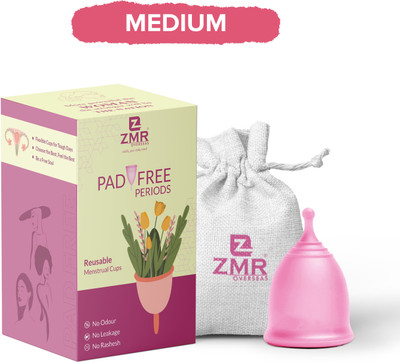 ZMR OVERSEAS Medium Reusable Menstrual Cup(Pack of 1)