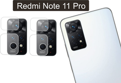 raxxy Back Camera Lens Glass Protector for Xiaomi Redmi Note 11 Pro(Pack of: 2)