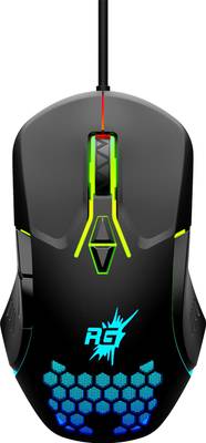 Redgear A-15 Wired Optical  Gaming Mouse  (USB 2.0, USB 3.0, Black)