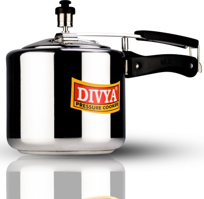 Divya Gold 3 L Inner Lid Pressure Cooker(Aluminium)