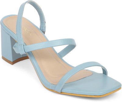 ICONICS Women Heels(Blue , 7)