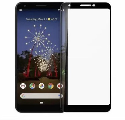AB PRIME Edge To Edge Tempered Glass for Google Pixel 3a(Pack of 1)