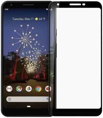 AB PRIME Edge To Edge Tempered Glass for Google Pixel 3a(Pack of 1)